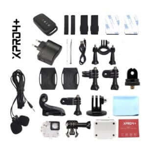 Accessoires livrés avec la Caméra XPRO4+ TecTecTec