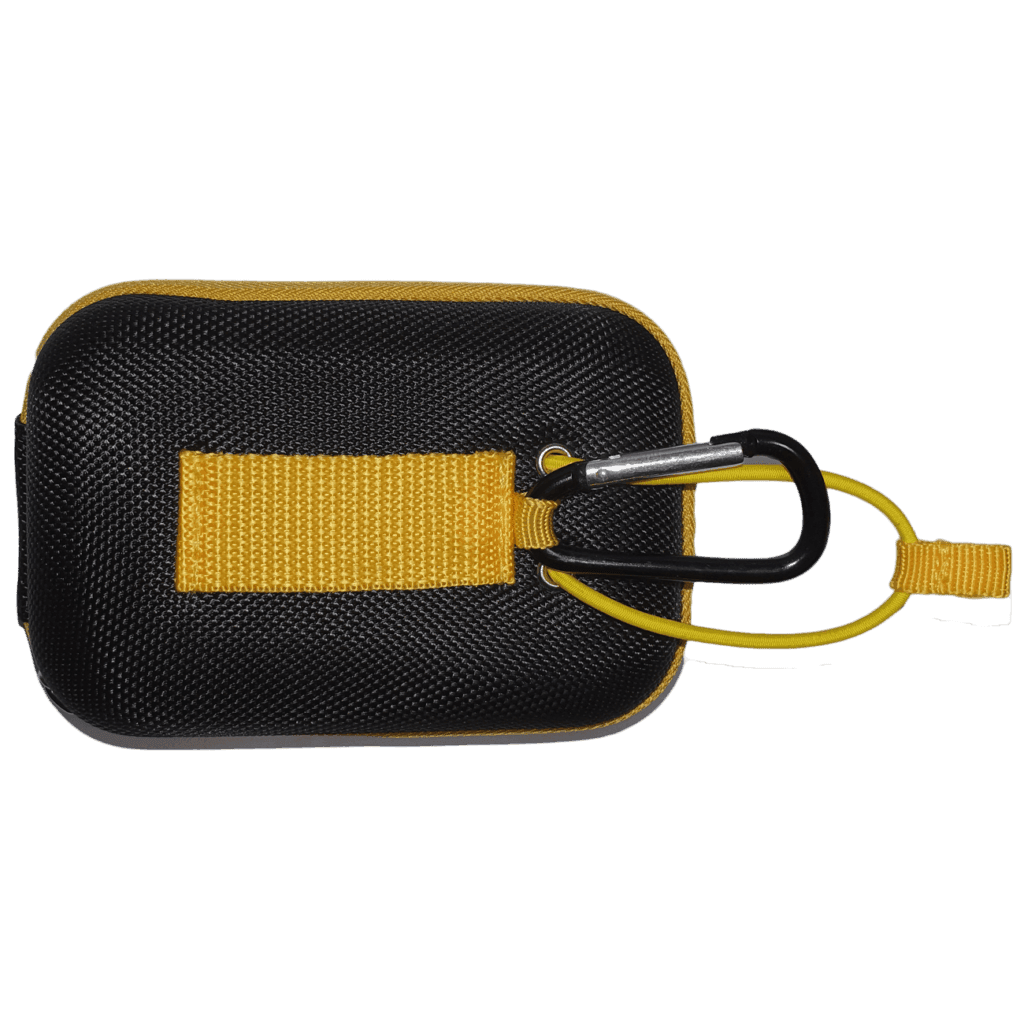 TecTecTec Housse étui premium noire et jaune pour différents modèles de télémètres