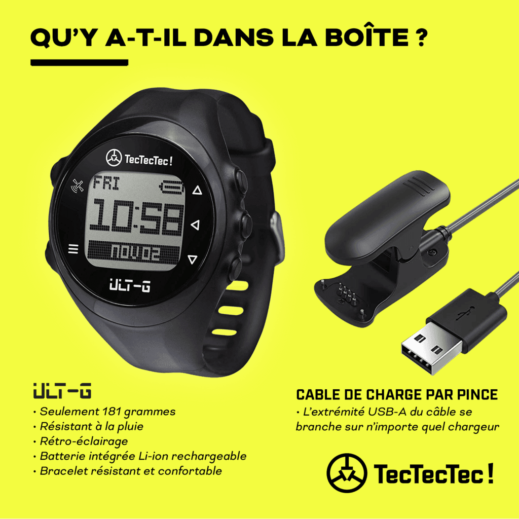 TecTecTec ULT-G Qu’y a-t’il dans la boîte